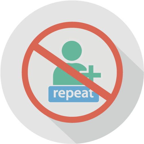 AUTOF Pro has a smart memory feature to avoid adding duplicates